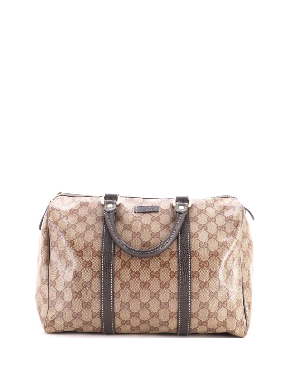 Gucci Joy Boston Bag Gg Coated Canvas #349029G88B
